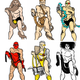 Illustration for article titled If Male Superheroes Posed Like Wonder Woman
